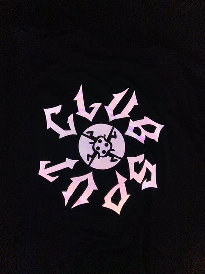 Oversized Reflective Club Sput Tee