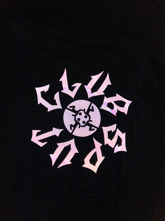 Oversized Reflective Club Sput Tee
